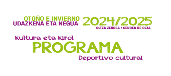 PROGRAMA DE ACTIVIDADES 2024/25