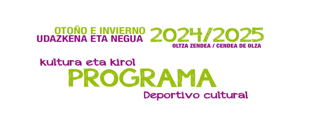 PROGRAMA DE ACTIVIDADES 2024/25